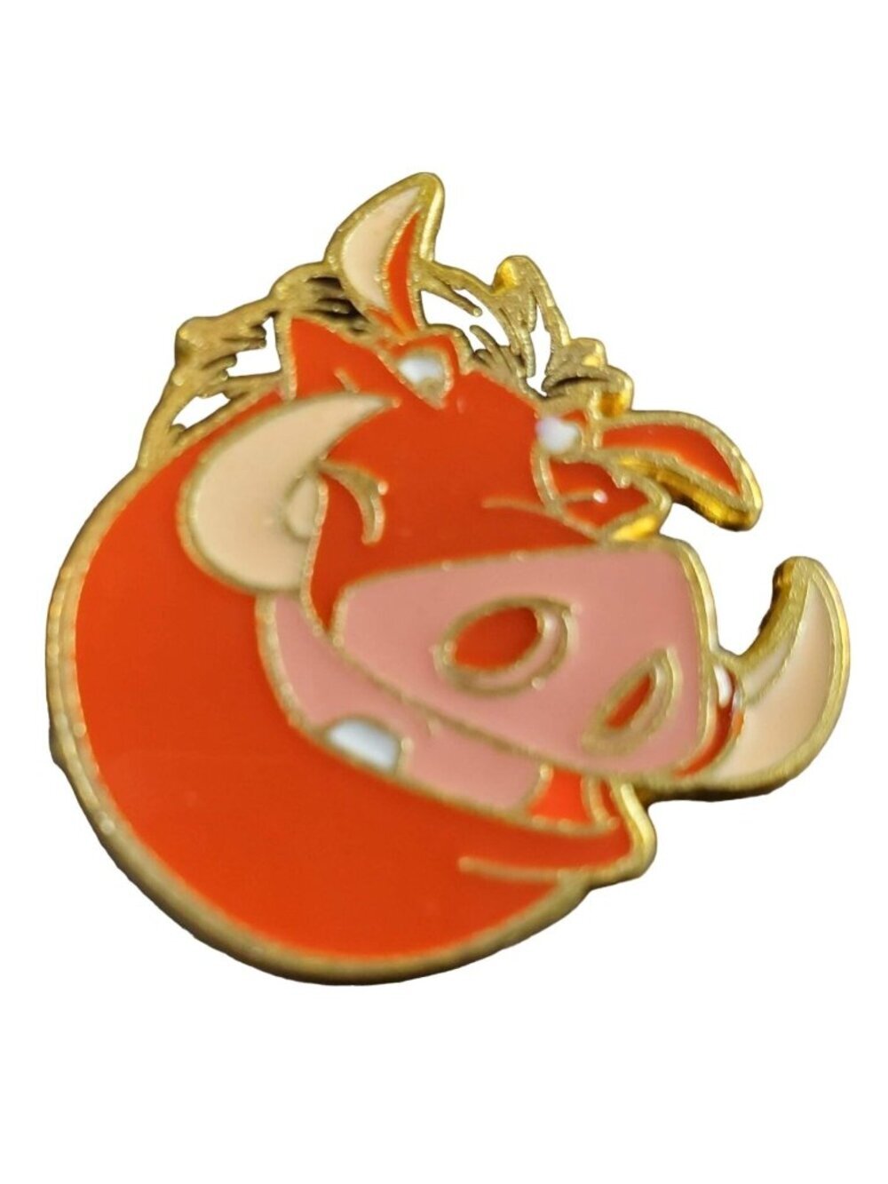 Disney Lion King Trading Pin Pumbaa WartHog Face Lapel Pin Brooch Badge Jewelry